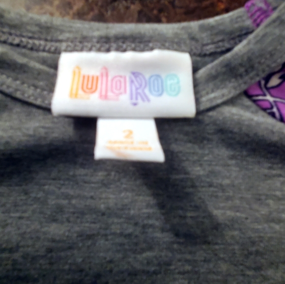 5/25 Lularoe Disney Sloan Grey Body Purple Kermit Miss piggy arms NWOT unisex 2 - Picture 4 of 6